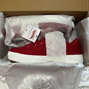 SKECHERS ARCH FIT VEGAN WIDE FIT - RED